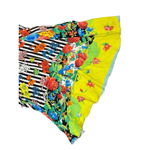 Versace Capsule Jumpsuit IT 44 US 8 Viscose Shalom Harlow Runway Floral RARE - Picture 9 of 16